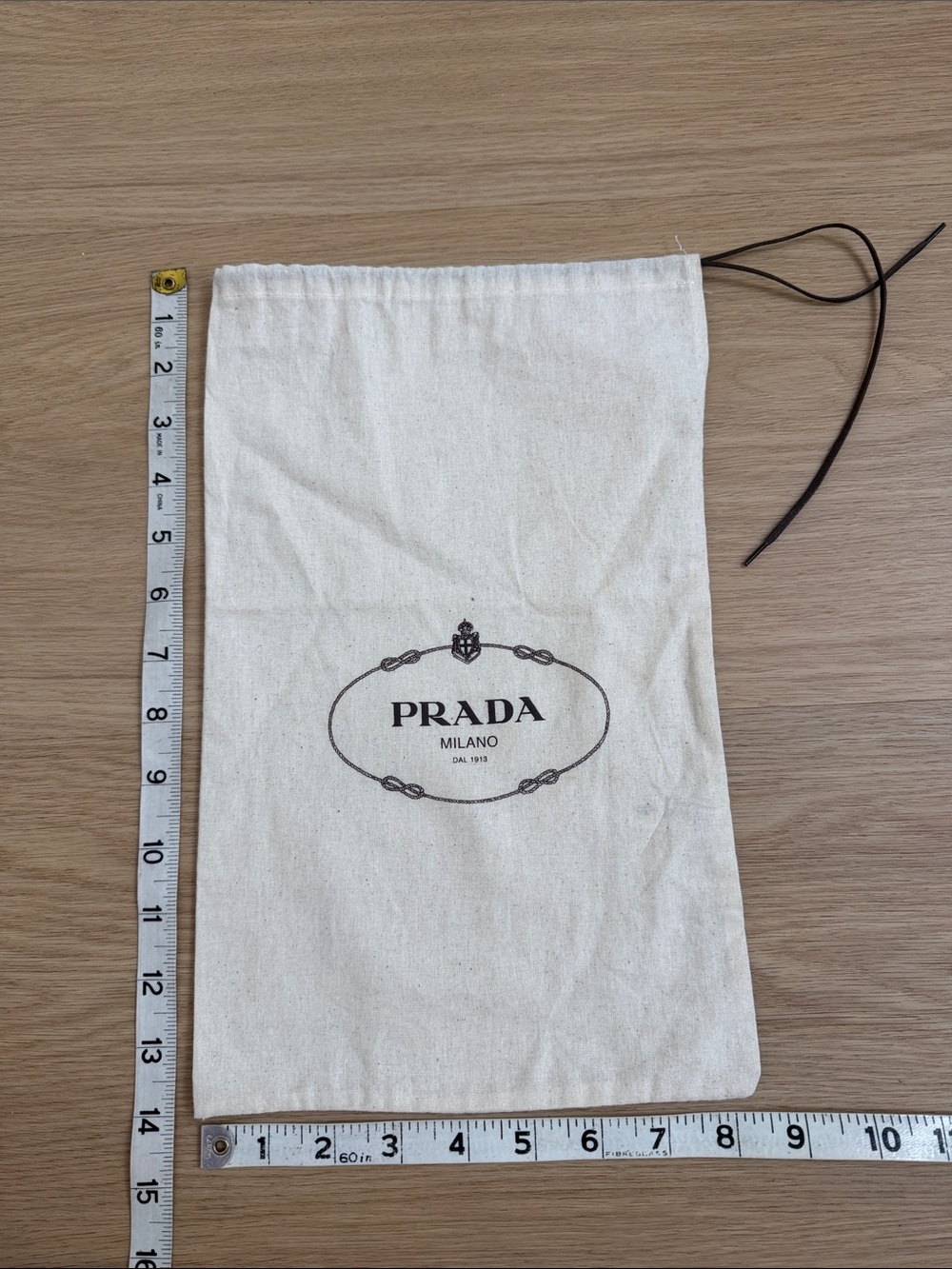 Prada Drawstring Dust Bag